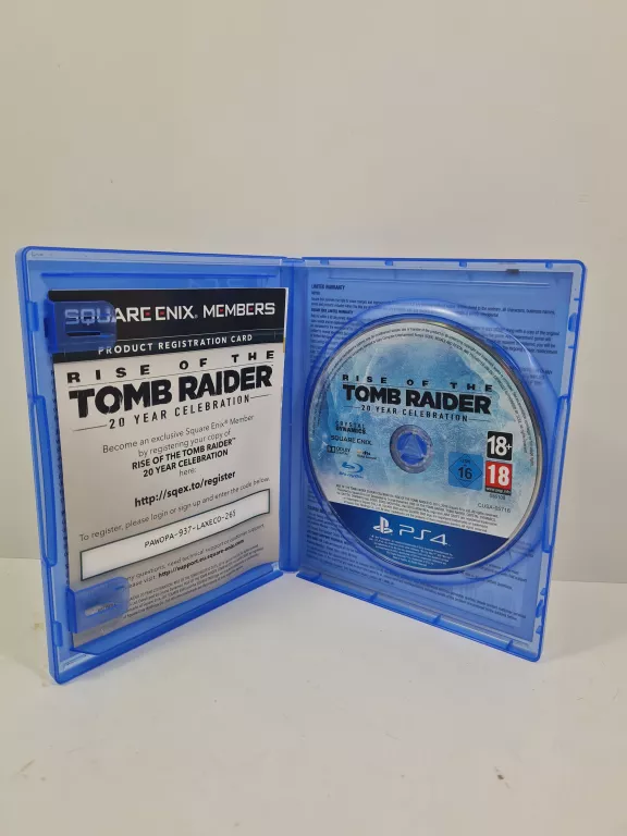 RISE OF THE TOMB RAIDER: 20 YEAR CELEBRATION SONY PLAYSTATION 4 (PS4)