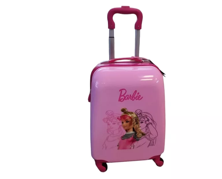 RÓŻOWA WALIZKA BARBIE