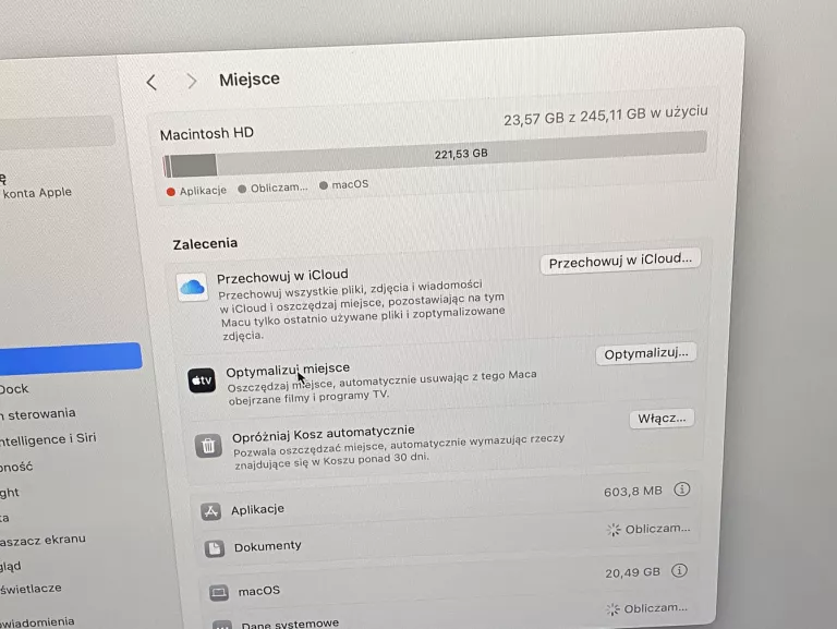 LAPTOP 13,6" APPLE MACBOOK AIR 13 M2 2022 16GB/256 GB KOMPLET