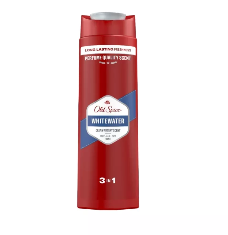 OLD SPICE WHITEWATER MĘSKI PŁYN DO KĄPIELI,3W 1 400ML