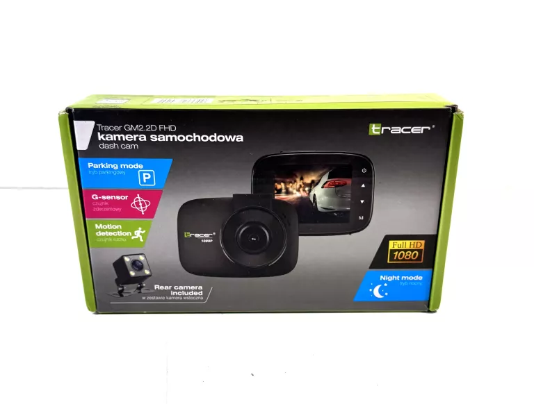 KAMERA SAMOCHODOWA TRACER GM2.2D FHD