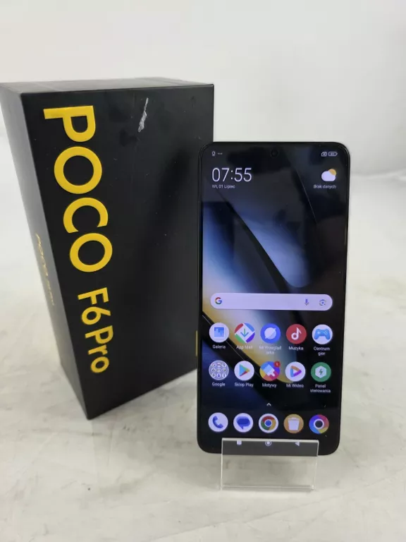 TELEFON POCO F6 PRO 12/256GB KOMPLET