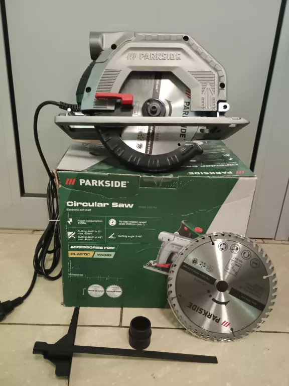 PILARKA PIŁA TARCZOWA RĘCZNA 1350W O190MM PHKS 1350 E4 PARKSIDE