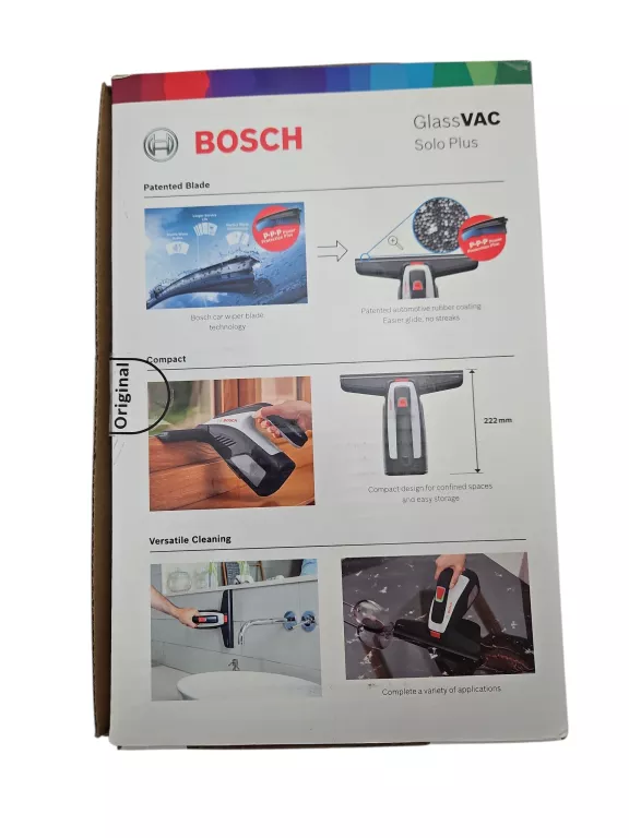 MYJKA DO OKIEN BOSCH GLASSVAC SOLO PLUS