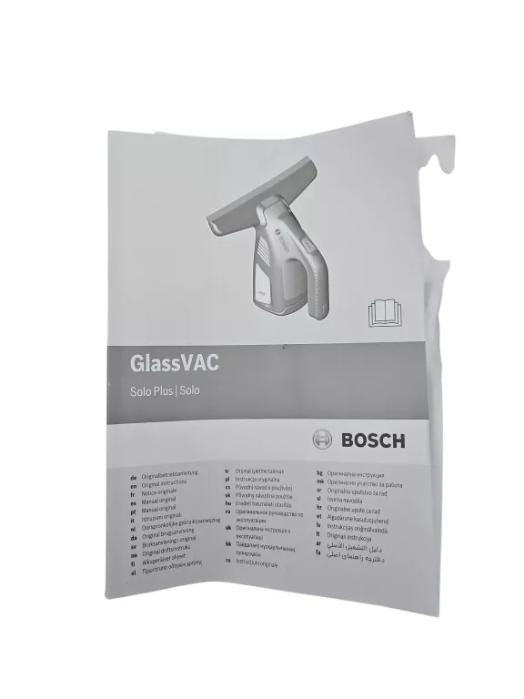 MYJKA DO OKIEN BOSCH GLASSVAC SOLO PLUS