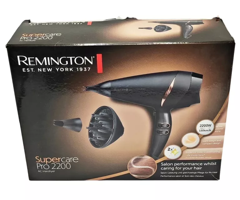 SUSZARKA DO WŁOSÓW REMINGTON AC7200 KPL
