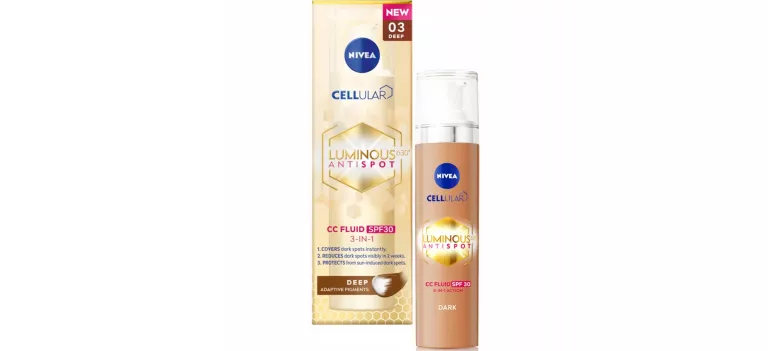 NIVEA LUMINOUS PRZECIW PRZEBARWIENIOM KREM CC SPF 30, ODCIEŃ 03/DEEP 40 ML