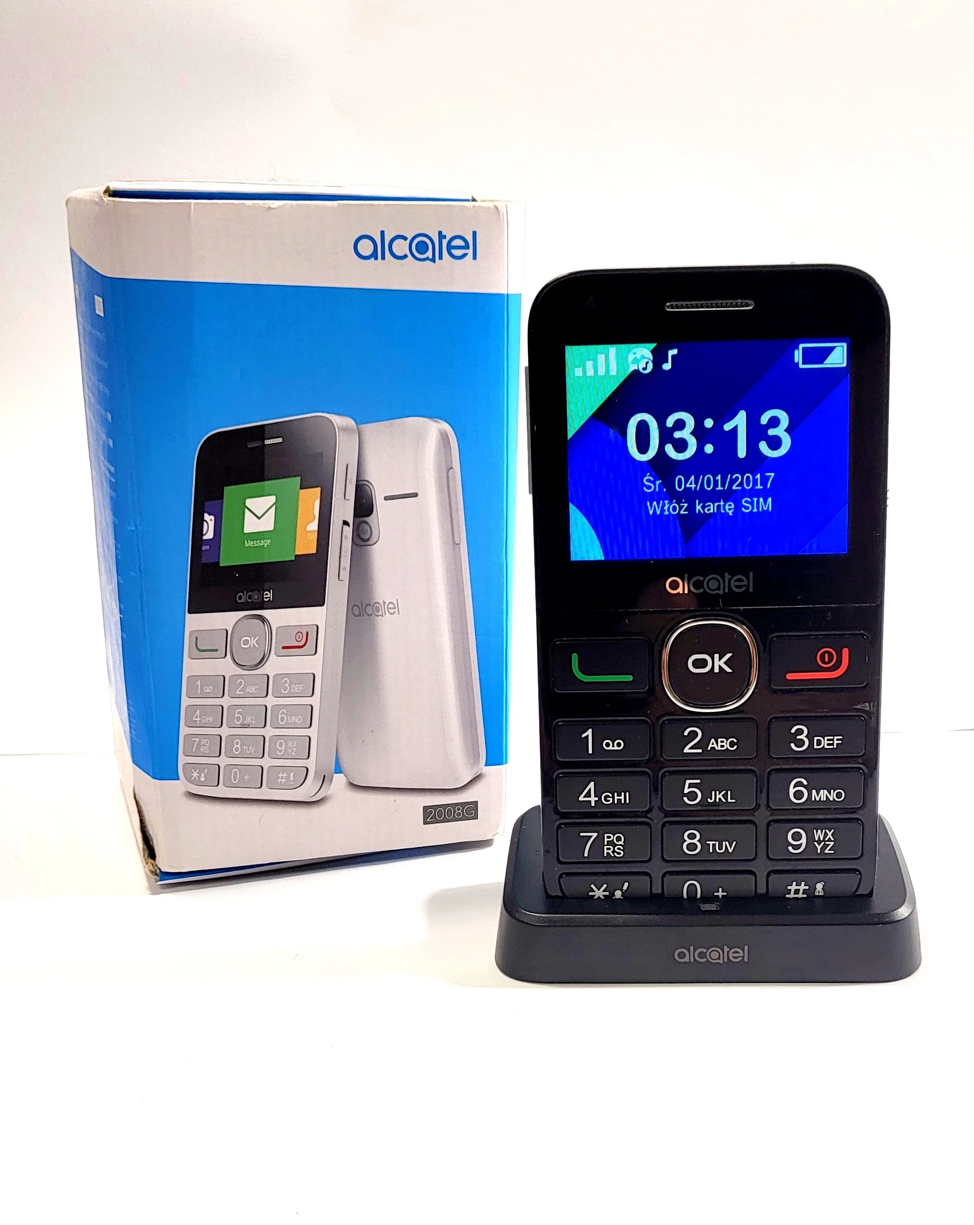 telefon-alcatel-2008g-dla-seniora-komplet-dabrowskiego-12-rumia