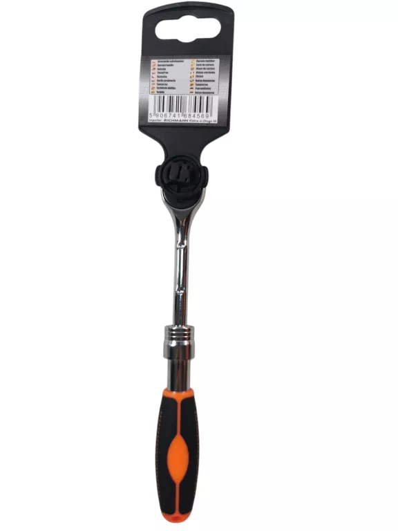 GRZECHOTKA TELESKOPOWA 1/4'' 170-220MM RICHMANN C8456 72 ZĘBY
