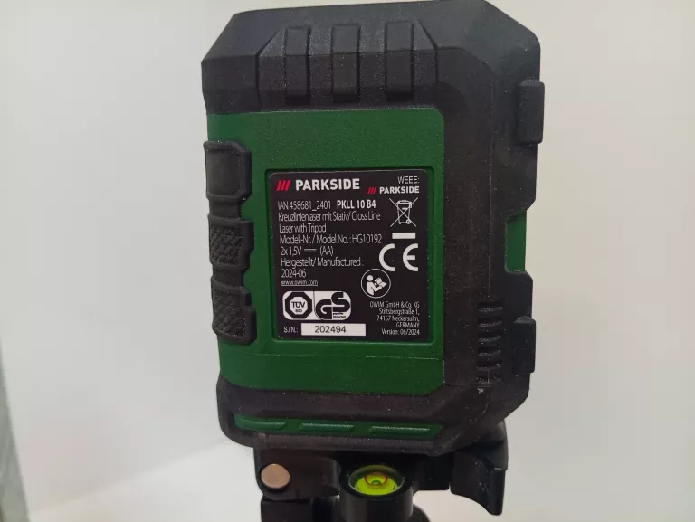 LASER KRZYŻOWY PARKSIDE PKLL 10 B4