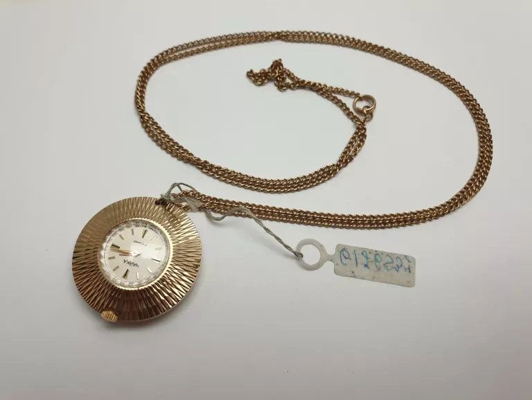 ZEGAREK KIESZONKOWY CZAJKA 17 JEWELS Z ŁAŃCUSZKIEM