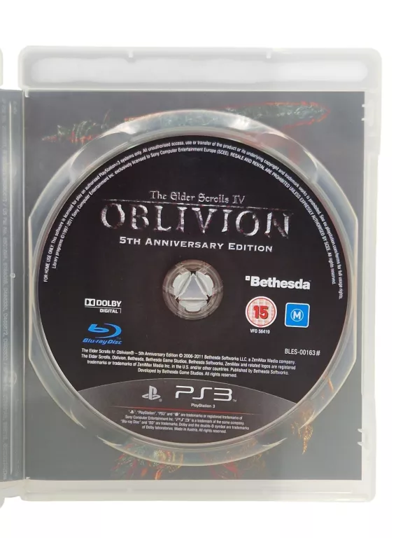 GRA PS3 THE ELDER SCROLLS IV OBLIVION 5TH ANNIVERSARY EDITION