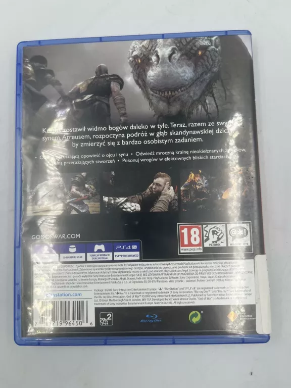 GRA NA PS4 GOOD OF WAR
