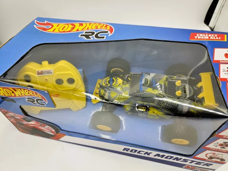 SAMOCHODZIK ZDALNIE STEROWANY HOT WHEELS RC ROCK MONSTER