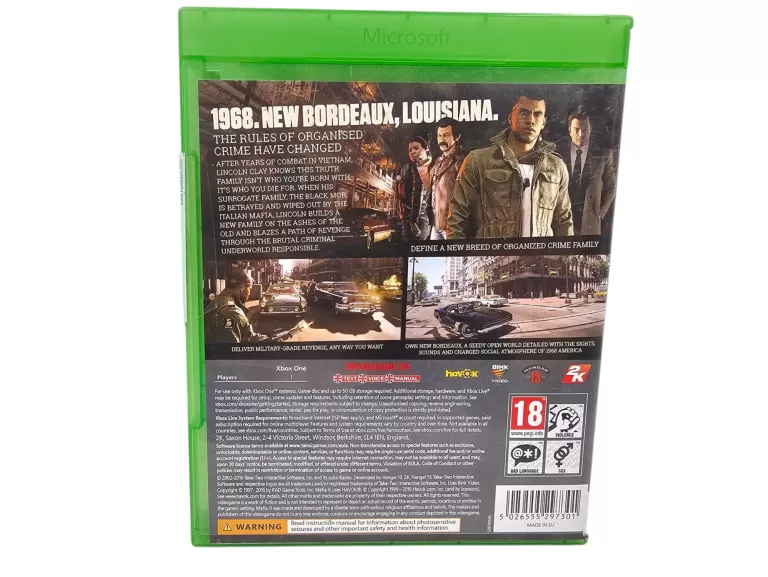 XBOX MAFIA III