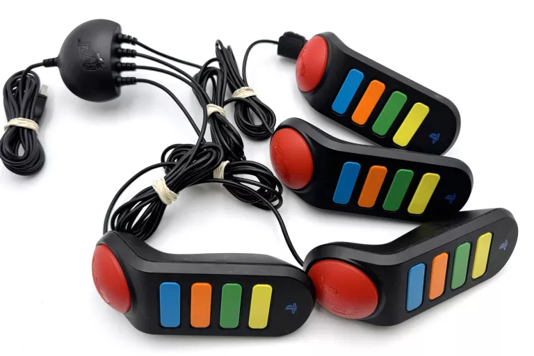 BUZZERY PRZEWODOWE DLA BUZZ! PS2/PS3