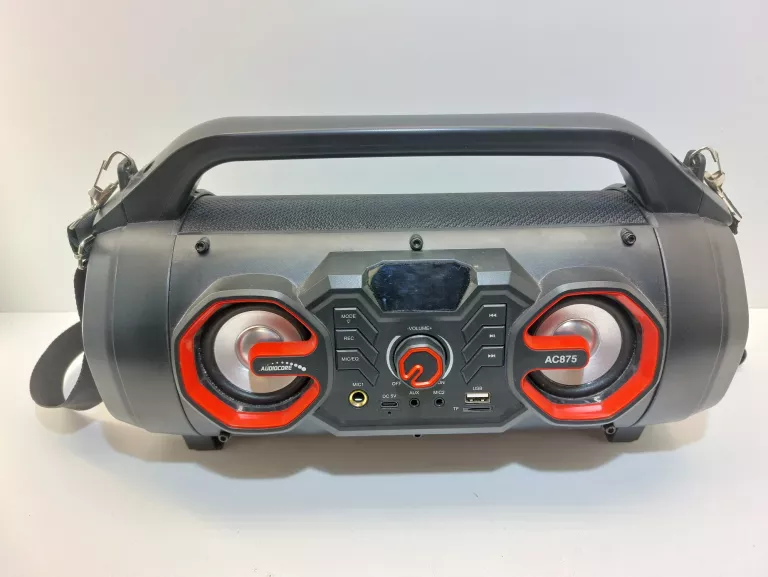 GŁOŚNIK PRZENOŚNY BAZOOKA AUDIOCORE AC875 CZARNY