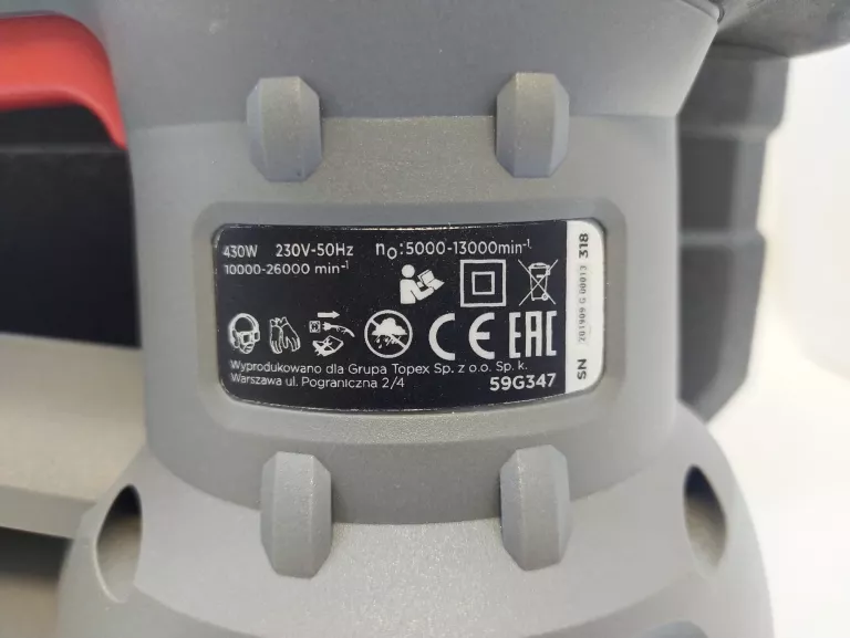 SZLIFIERKA GRAPHITE 59G347 W WALIZCE