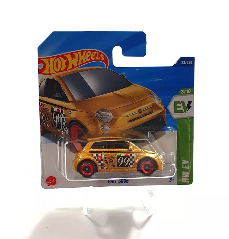 HOT WHEELS FIAT 500E 33/250 HYW85 1:64 AUTKO RESORAK
