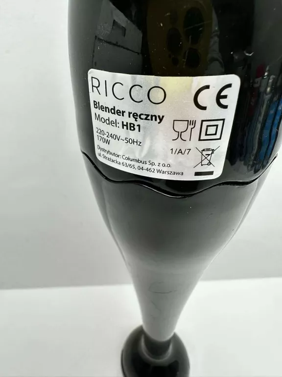 BLENDER RĘCZNY RICCO HB1