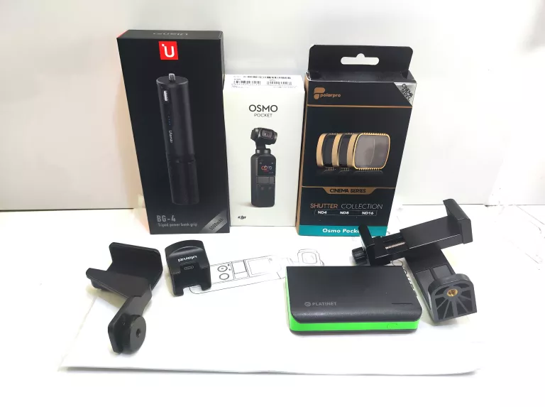 KAMERA SPORTOWA DJI OSMO POCKET DUŻY ZESTAW