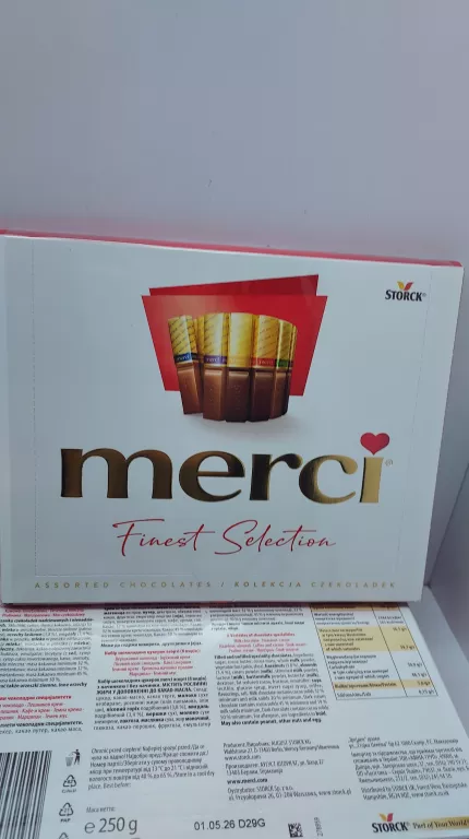 STORCK MERCI KOLEKCJA CZEKOLADEK 250 G
