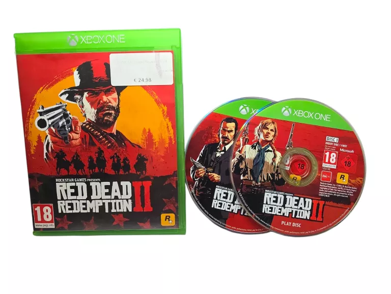 GRA XBOX ONE RED DEAD REDEMPTION II + MAPA
