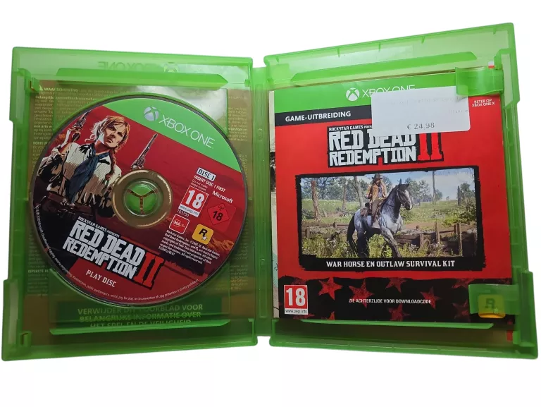 GRA XBOX ONE RED DEAD REDEMPTION II + MAPA