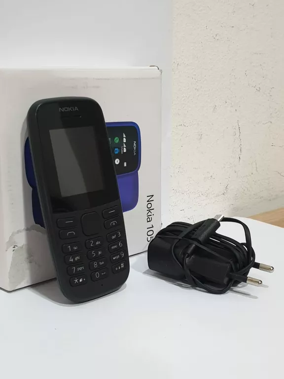 NOKIA 105 (4TH EDITION) DUAL SIM - CZARNA – UŻYWANA - TA-1174 DS