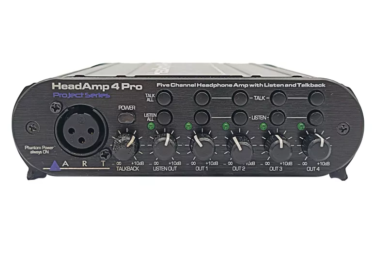 WZMACNIACZ SŁUCHAWKOWY ART HEADAMP 4 PRO PROJECT SERIES + KABEL ZASILAJĄCY