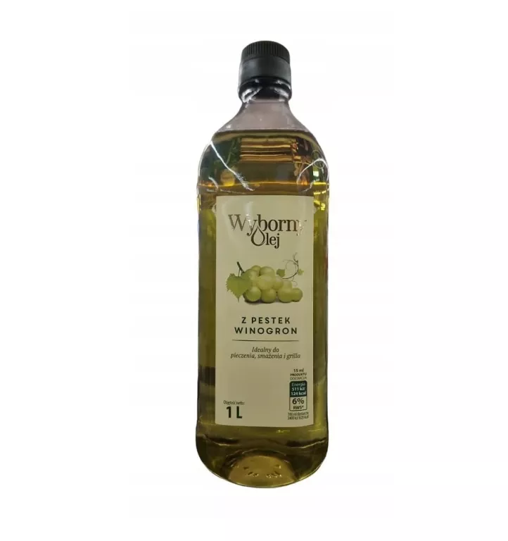 OLEJ Z PESTEK WINOGRON WYBORNY, 1 L