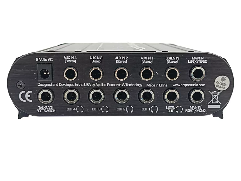 WZMACNIACZ SŁUCHAWKOWY ART HEADAMP 4 PRO PROJECT SERIES + KABEL ZASILAJĄCY