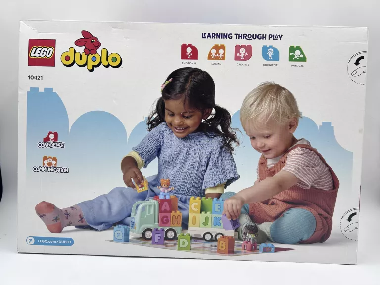 KLOCKI LEGO DUPLO 10421 CIĘŻARÓWKA Z ALFABETEM