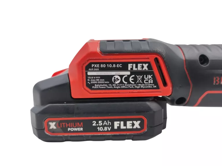 POLERKA AKUMULATOROWA BEZSZCZOTKOWA FLEX PXE 80 10.8-EC ZESTAW