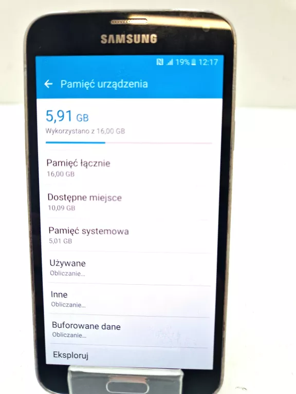 SMARTFON SAMSUNG GALAXY S5 NEO 2 GB / 16 GB 4G (LTE) CZARNY