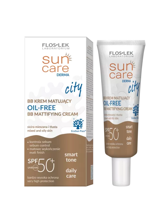 FLOSLEK CITY BB KREM MATUJĄCY OIL-FREE SPF 50+ 30 ML