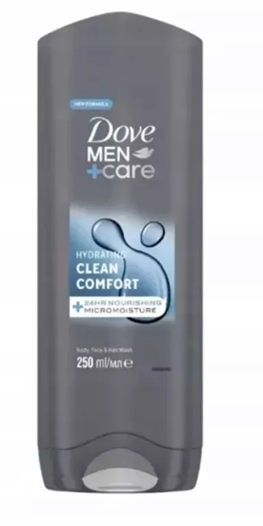 ŻEL POD PRYSZNIC DOVE MEN +CARE CLEAN COMFORT 250ML