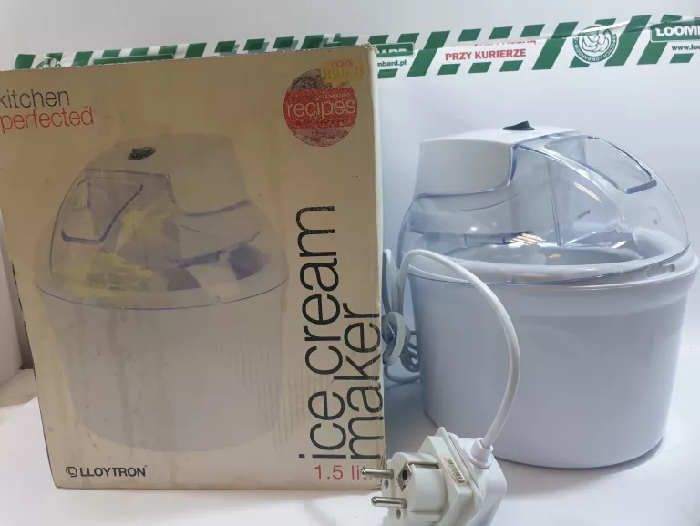 DOMOWA MASZYNA DO LODÓW - 1.5L MROŻONY DESER W PUDEŁKU