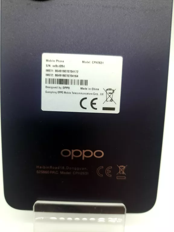 TELEFON OPPO A60 8/256GB