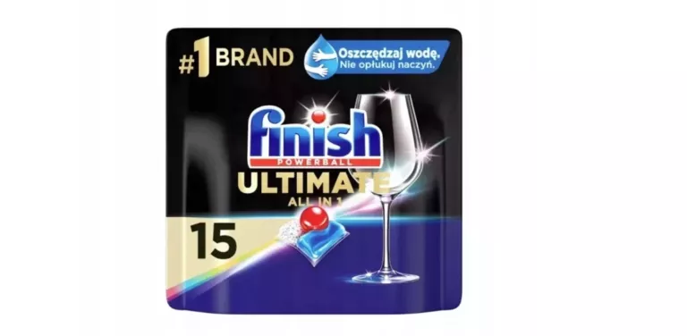 FINISH ULTIMATE FRESH KAPSUŁKI DO MYCIA NACZYŃ W ZMYWARCE 15 SZTUK