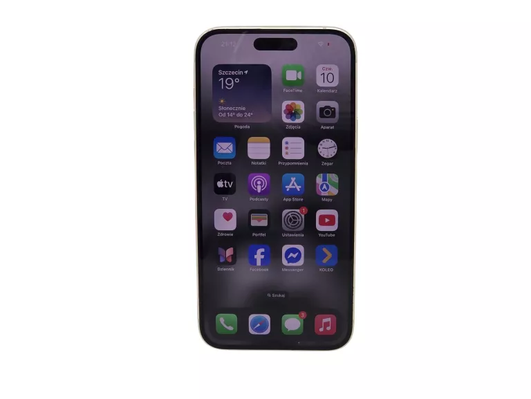 TELEFON APPLE IPHONE 15 PLUS 128GB KONDYCJA BATERII 87% NA CZĘŚCI