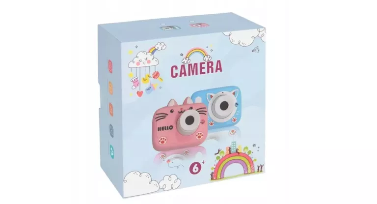 APARAT DZIECIĘCY SMIKI CAMERA CHILDREN KITTY - FABRYCZNIE ZAPAKOWANY