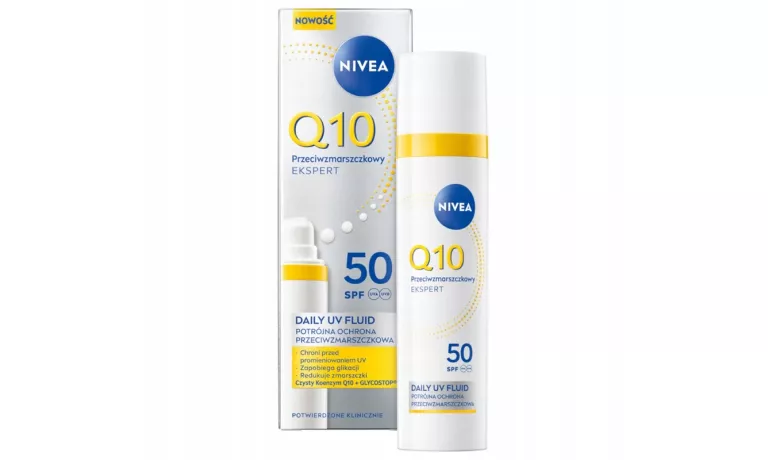 NIVEA Q10 PRZECIWZMARSZCZKOWY EKSPERT KREM DO TWARZY UV FLUID SPF50 40ML
