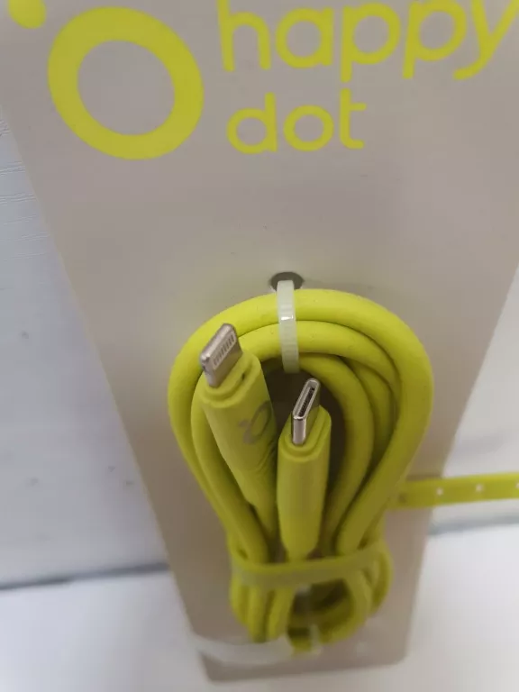 KABEL ŁADUJĄCY TYP C -LIGHTING HAPPY DOT 1,5M