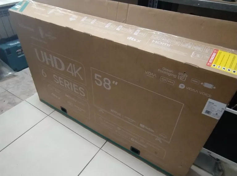 TELEWIZOR HISENSE 58A6K 58 CALI KOMPLET