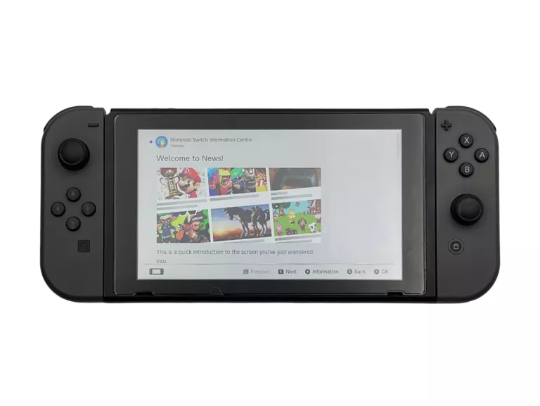 KONSOLA NINTENDO SWITCH HAC-001 + MINIPAD + ETUI + STACJA DOK. + 6 GIER