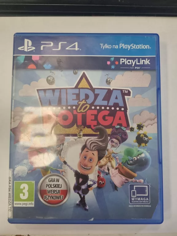 GRA PS4 WIEDZA TO POTĘGA