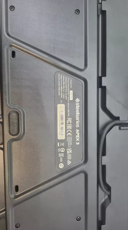 KLAWIATURA STEELSERIES APEX 3 KOMPL