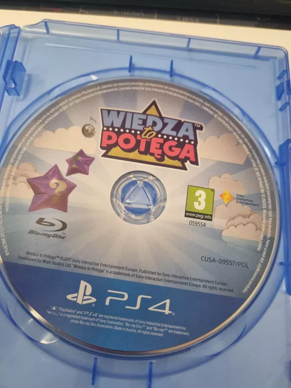 GRA PS4 WIEDZA TO POTĘGA