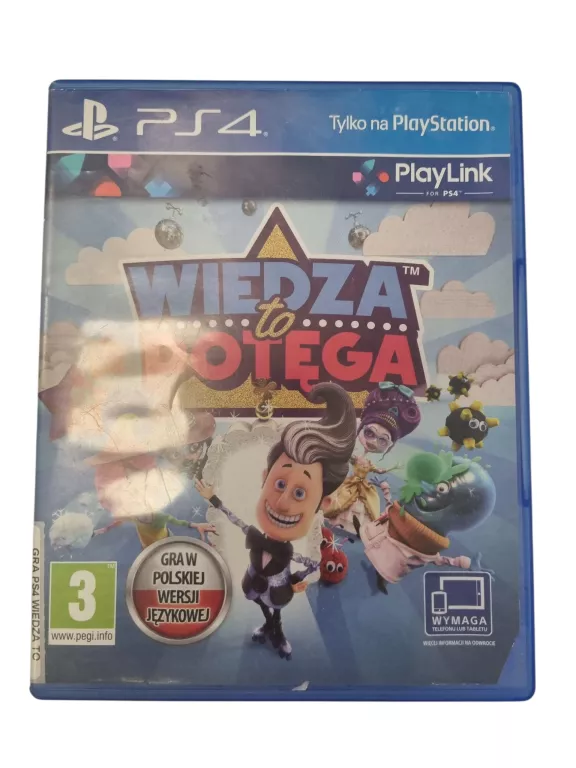 GRA PS4 WIEDZA TO POTĘGA